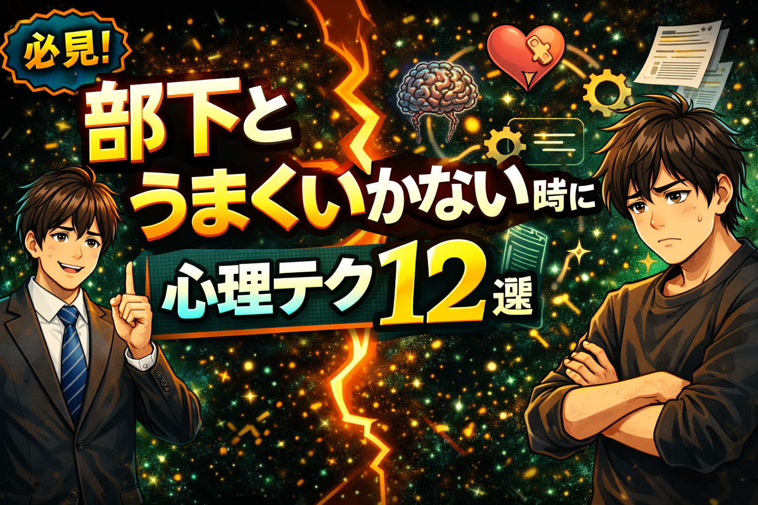 部下とうまくいかない時に使える心理テク12選