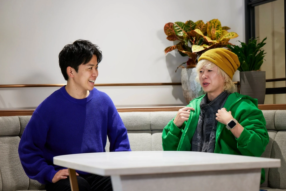 たかさきさんとまつしたさんの対談風景1