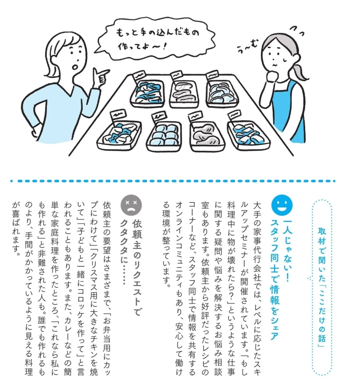 家事代行のリアルな声