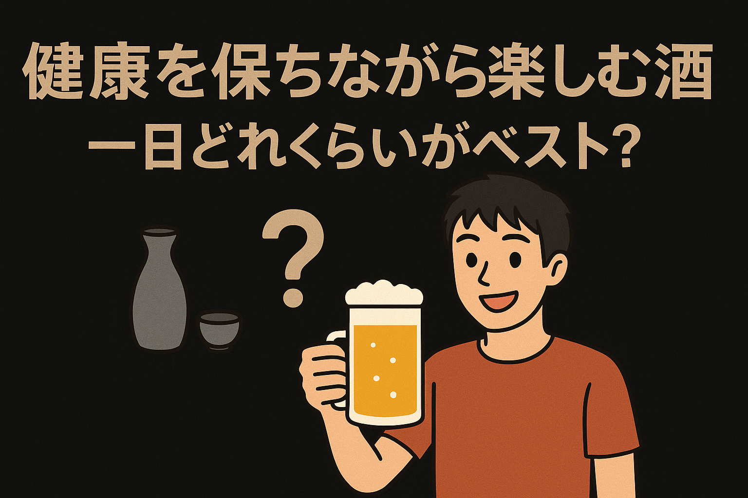 健康を保ちながら楽しむ酒の適量、一日どれくらいがベスト？