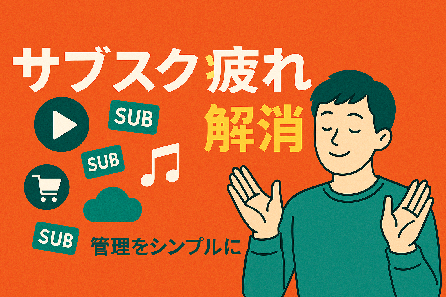 サブスク疲れを解消する方法 — 煩雑な管理をシンプルに！