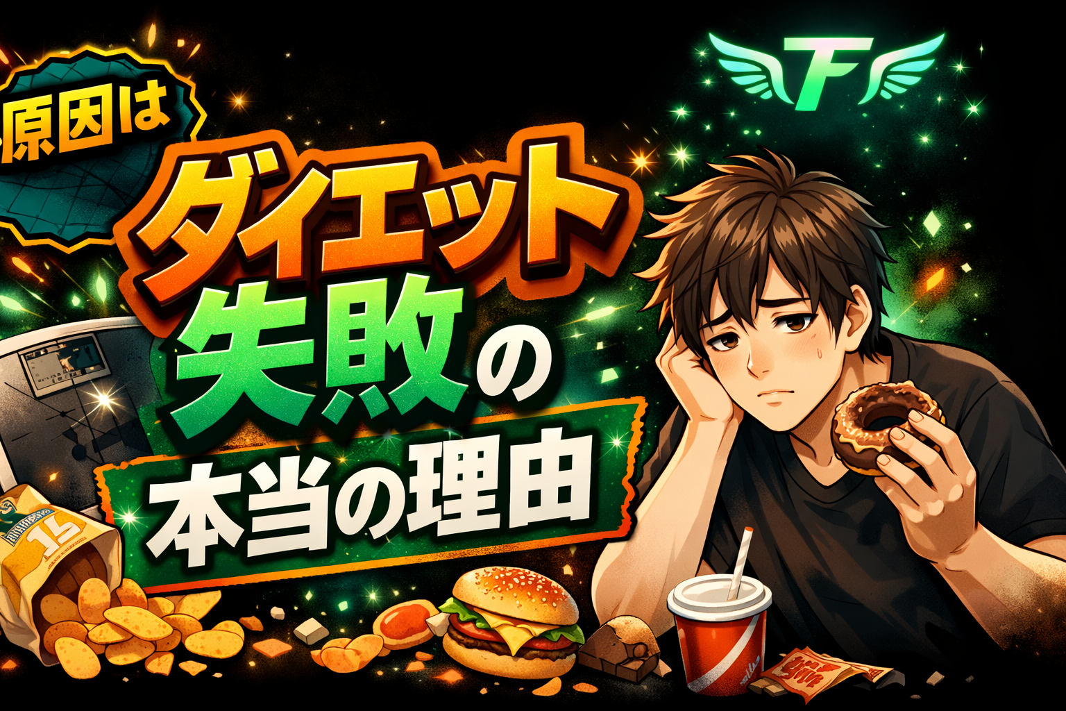 意志が弱くてダイエットが続かない…ダイエット失敗の本当の理由