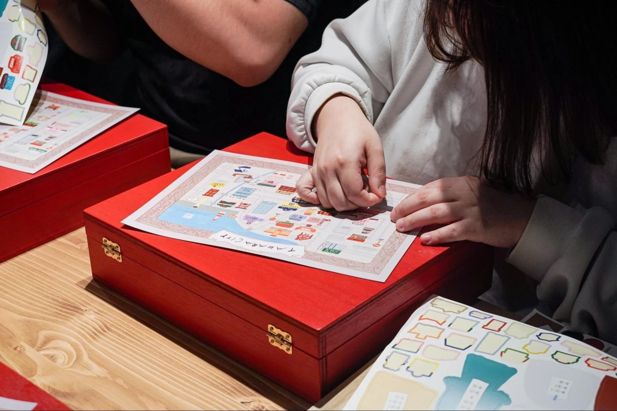 共同作業の様子