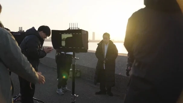 CM撮影現場の様子