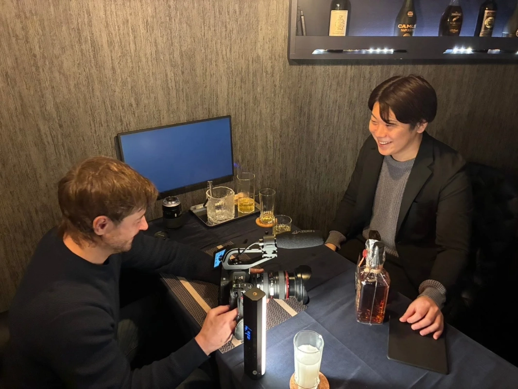 One Mediaの取材風景